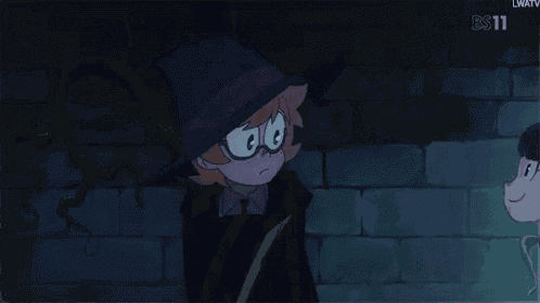 Little Witchac Ademia Hug GIF