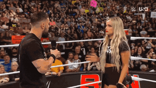 Liv Morgan Finn Balor GIF