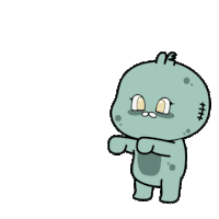 Living Corpse Zombie Sticker