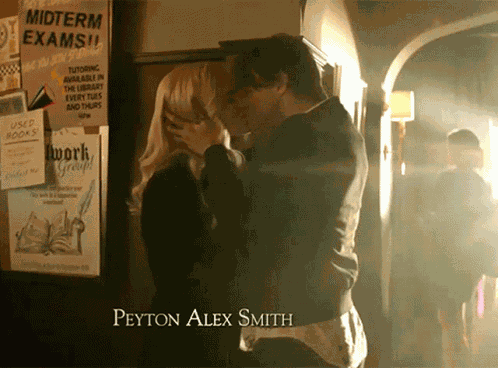 Lizzy And Sebastian Kissing GIF
