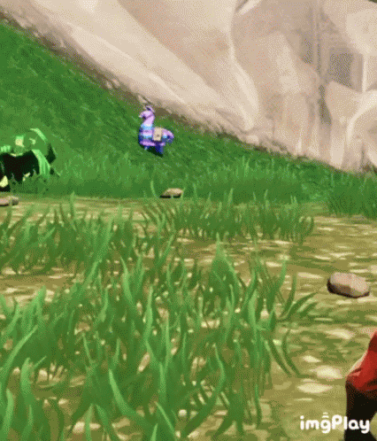 Llama Fortnite GIF