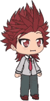 Lobotomized Kirishima Sticker