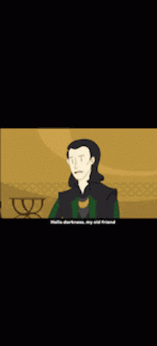 Loki Hello Darkness GIF