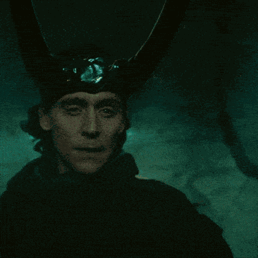 Loki Horns GIF