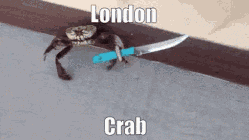 London Crab GIF