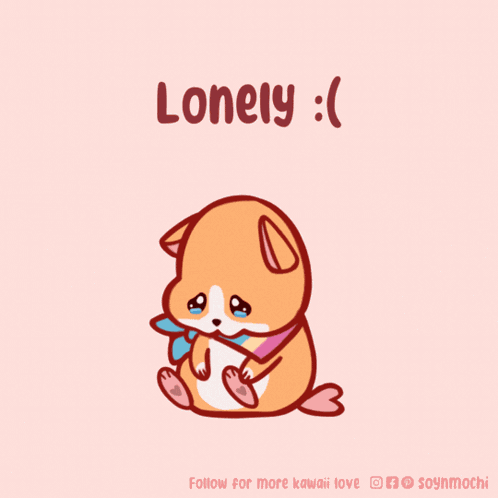 Lonely I-miss-you GIF
