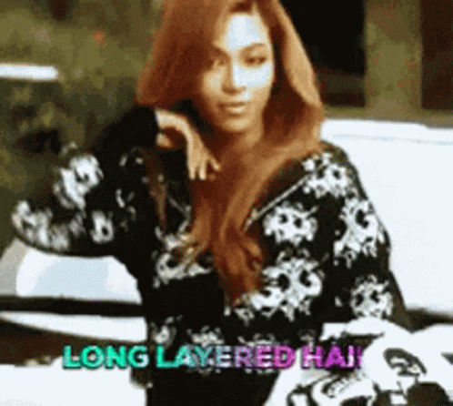 Long Layered Hair Short Layered Hair GIF