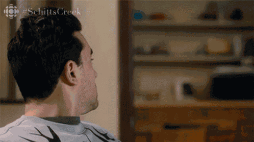Long Sigh Dan Levy GIF