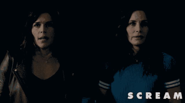 Look At Each Other Scream GIF