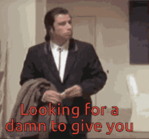 Looking Around Damn GIF