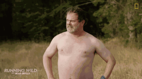 Looking Around Rainn Wilson GIF