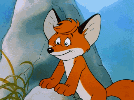 Looking Fox GIF