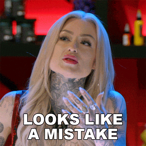 Looks Like A Mistake Ryan Ashley GIF