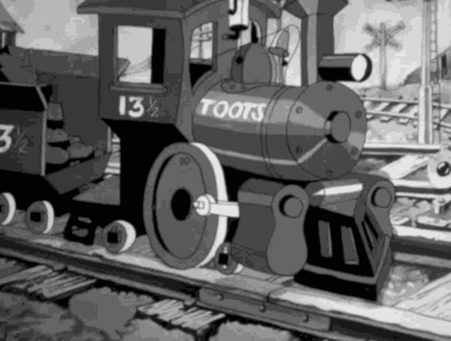 Loony Tunes Train GIF