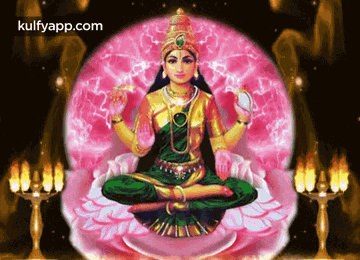 Lord Lakshmi Devi.Gif GIF