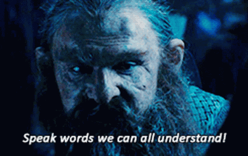 Lord Of The Rings Speak GIF