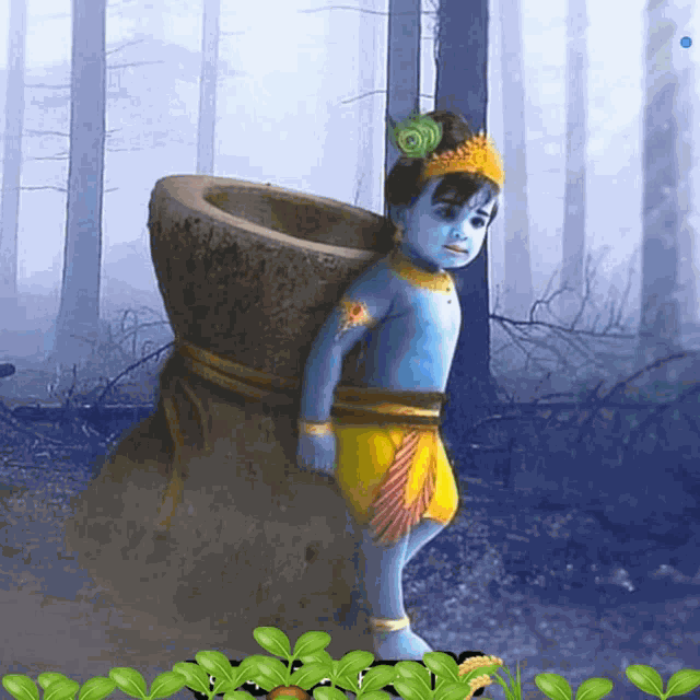 Lord Shri Shree Sri Krishna GIF