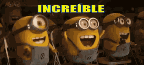 Los Minions Están Emocionados Porque Algo Es Increíble GIF