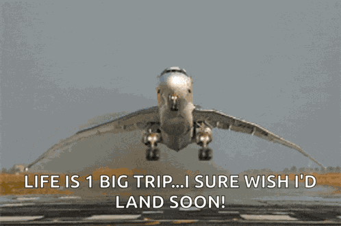 Lot Flying Plane GIF