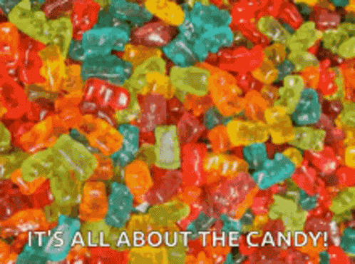 Lots Of Candy GIF