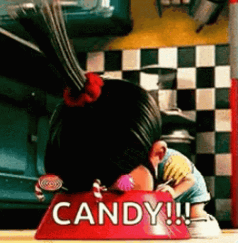 Lots Of Candy GIF
