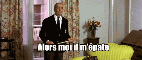 Louis De Funès Le Corniaud GIF