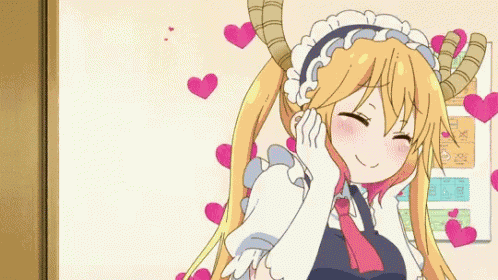 Love Anime Blushing Anime GIF