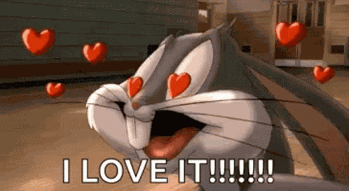 Love Bugs Bunny GIF