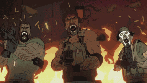 Love Death And Robots Kill Team Kill GIF