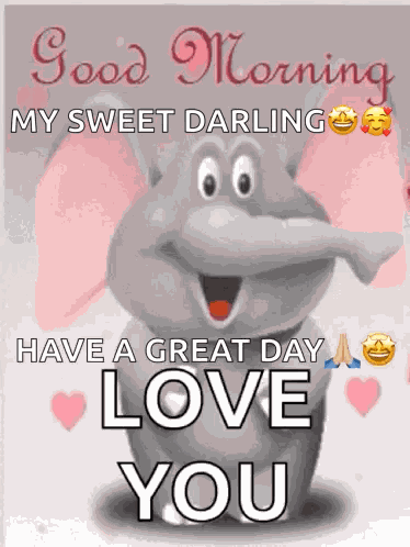 Love Elephant GIF