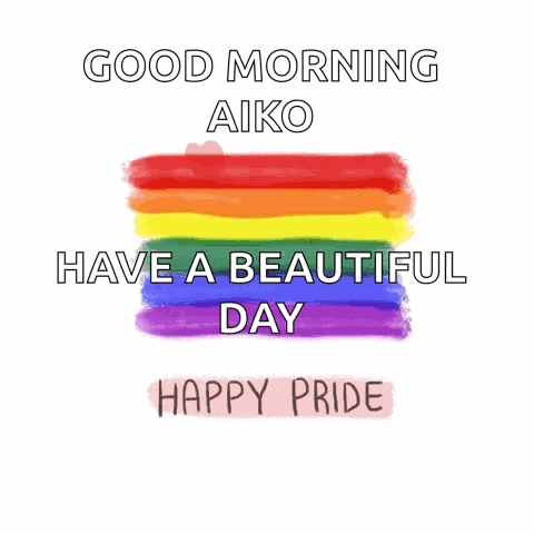 Love Is Love Happy Pride GIF