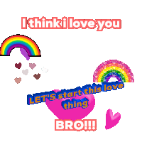 Love Is Love Love You Sticker