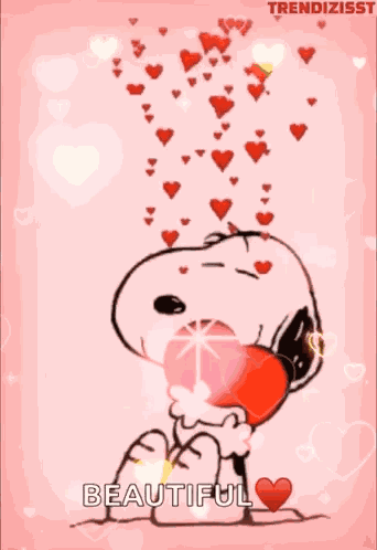 Love Snoopy GIF