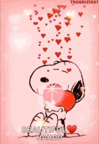 Love Snoopy GIF
