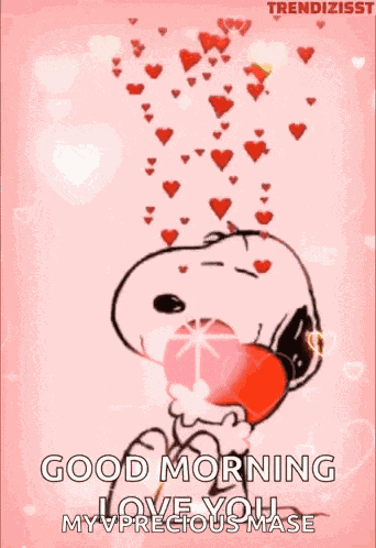 Love Snoopy GIF