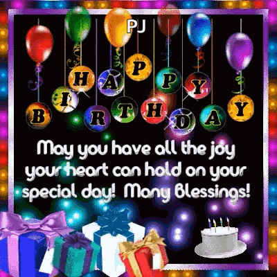 Love You Balloons GIF