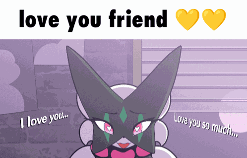Love You Friend GIF