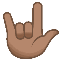 Love You Gesture Joypixels Sticker