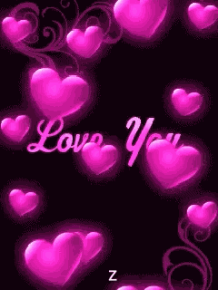 Love You Hearts GIF