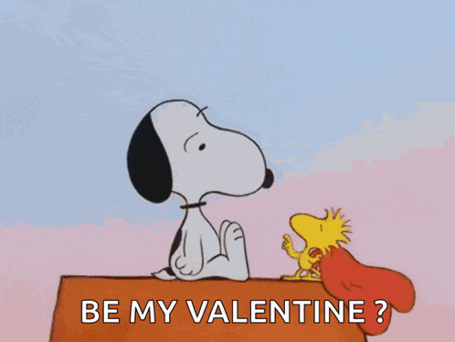 Love You Lots Snoopy And Woodstock GIF