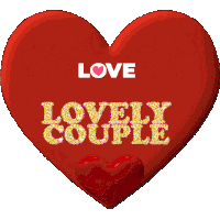 Lovely Couple Sticker