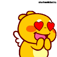 Lovely Love You More Sticker