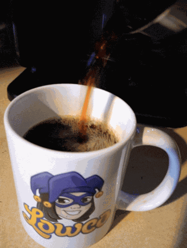 Lowco Coffee Mug Pour 2525 GIF