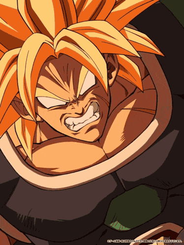 Lr Agl Super Saiyan Broly Surge Of Heightened Fighting Spirit GIF