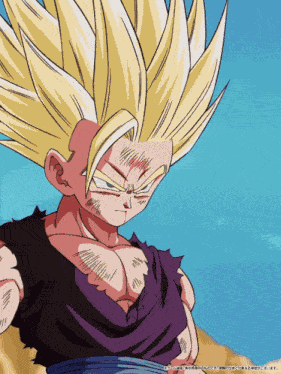 Lr Phy Super Saiyan 2 Gohan Youth Fighter Entrusted With Fate GIF