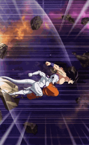 Lr Teq Goku And Frieza Final Form Angel Miraculous Outcome GIF