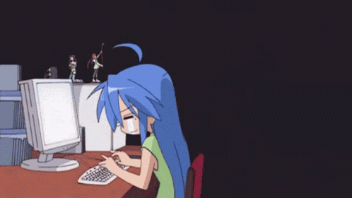 Lucky Star Anime GIF