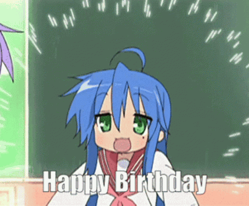 Lucky Star Anime GIF