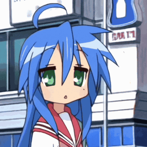 Lucky Star Konata GIF