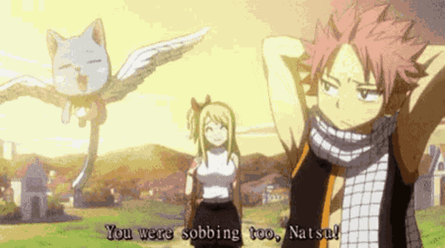 Lucy Heartfilia Natsu Dragneel GIF